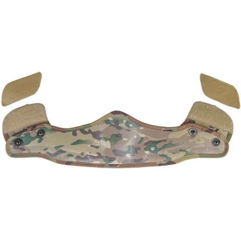 Lancer Tactical Airsoft Lower Face Mask for Helmet - CAMO