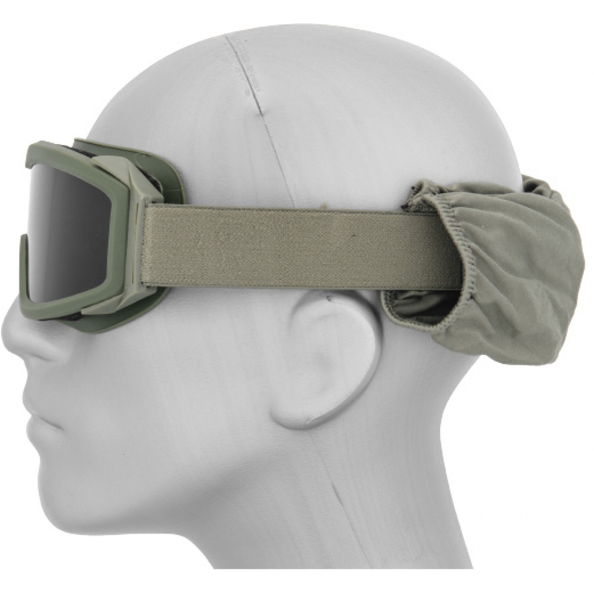Lancer Tactical Airsoft Goggles w/ 3 Lens Kit OLIVE DRAB GREEN