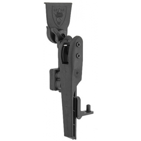 AMA Airsoft Variable Holster Competition Quick Shooter - BLACK