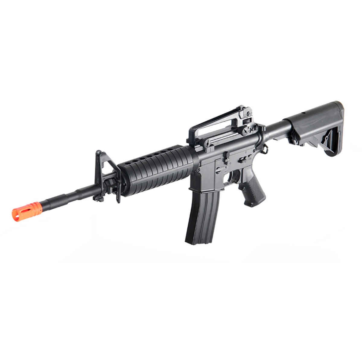 UK Arms Airsoft M4 Spring Tension Rifle w/ Dummy Shell Ejection