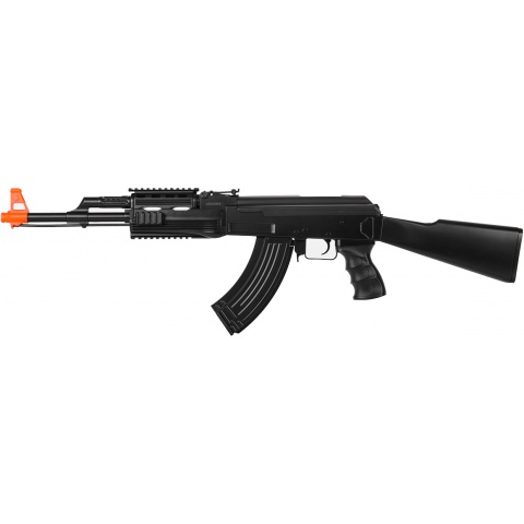 CYMA Airsoft Tactical AK47 AEG Fixed Stock RIS - BLACK