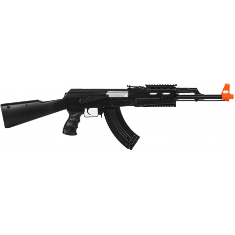 CYMA Airsoft Tactical AK47 AEG Fixed Stock RIS - BLACK