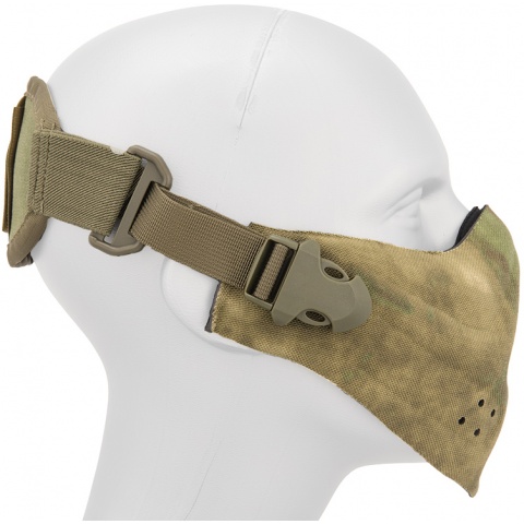 AMA Neoprene Airsoft Hard Foam Lower Face Mask - AT-FG