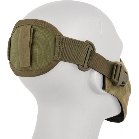 AMA Neoprene Airsoft Hard Foam Lower Face Mask - AT-FG