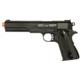 HFC Airsoft Premium Spring Pistol with Embedded Sight - BLACK
