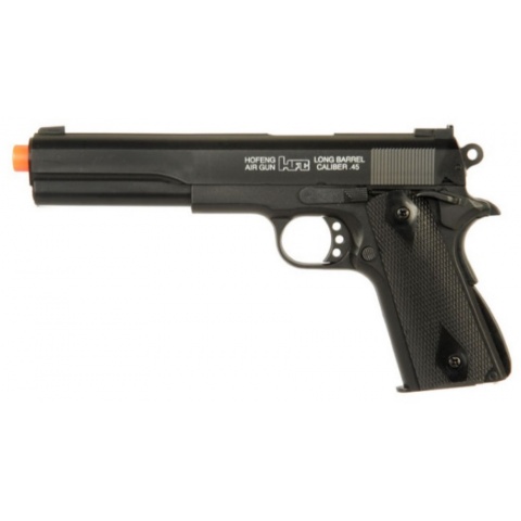 HFC Airsoft Premium Spring Pistol with Embedded Sight - BLACK