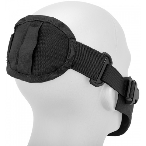 AMA Neoprene Airsoft Hard Foam Lower Face Mask - BLACK