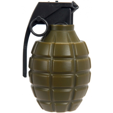 Lancer Tactical 0.20g 700rd Airsoft Dummy Grenade BB Bottle - OD GREEN