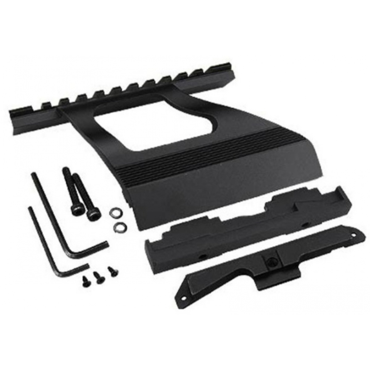ICS MK49 Airsoft Rail Systems Mount for IK Series BLACK Airsoft