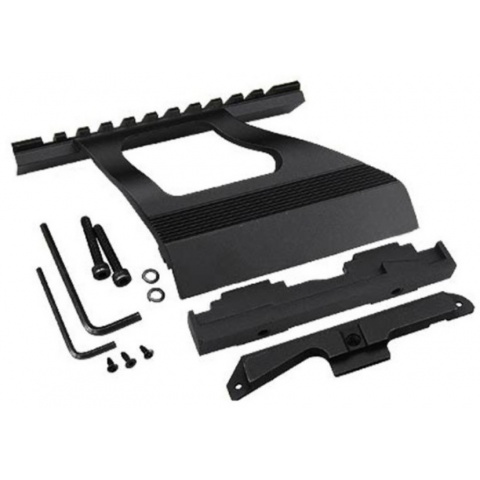 ICS MK-49 Airsoft Rail Systems Mount for IK Series - BLACK