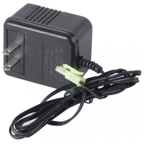 AMA Tactical Standard Wall Charger for 6~9.6V Airsoft / RC NiCd & NiMh Batteries (Connector: Small Tamiya)