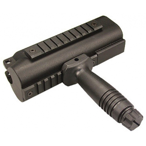 ICS MX5-A Tactical Handguards w/Vertical Grip - BLACK