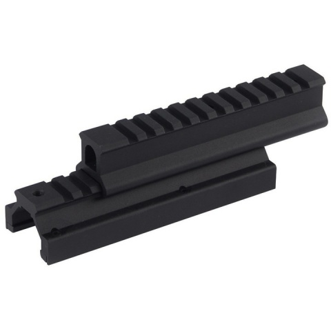 ICS High Low Airsoft Rail Systems Mount - BLACK