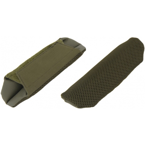 Lancer Tactical Airsoft Protective Shoulder Pad For CA-313 - OLIVE DRAB GREEN
