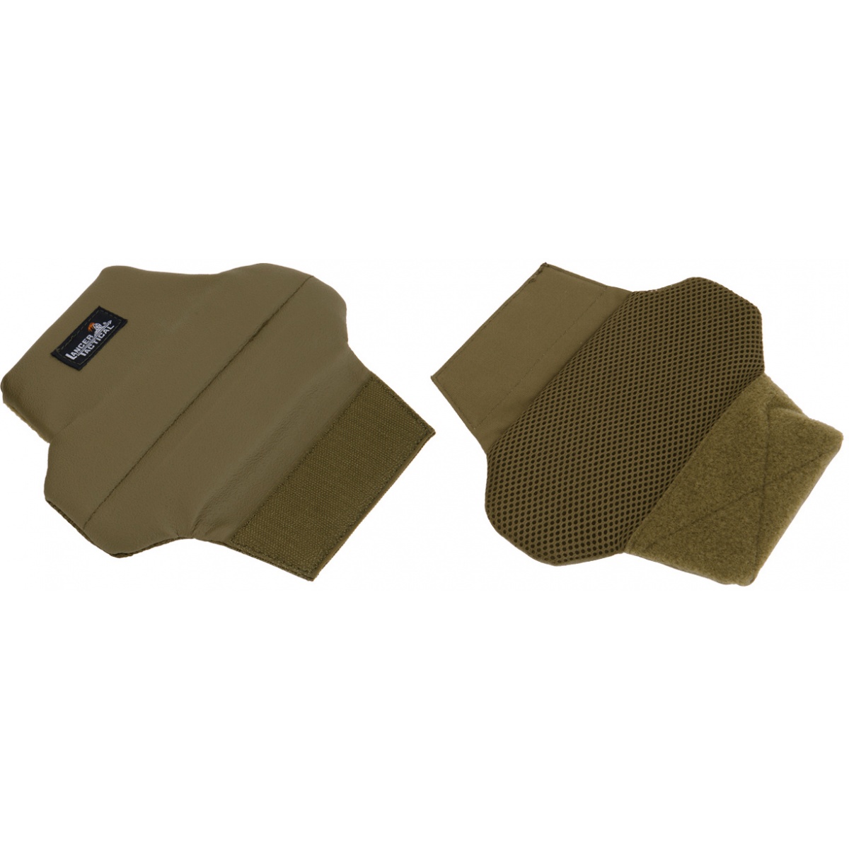 Lancer Tactical Airsoft Protective Shoulder Pad For CA313 TAN
