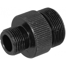 Lancer Tactical Airsoft 20mm Positive to 14mm Negative Thread Adapter