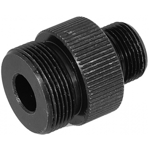 Lancer Tactical Airsoft 20mm Positive to 14mm Negative Thread Adapter