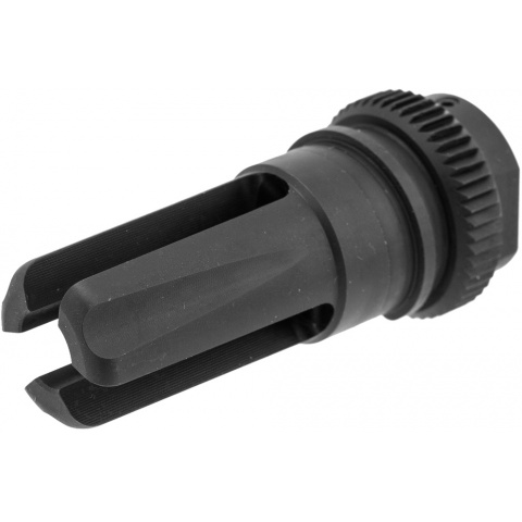 PTS Syndicate Airsoft 51T 14mm CCW Flash Hider - BLACK