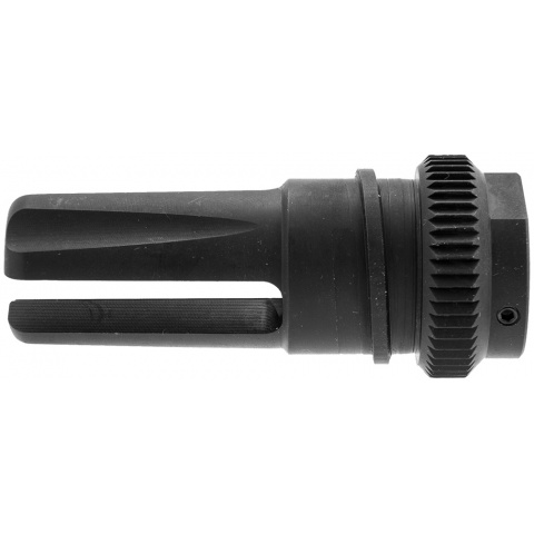 PTS Syndicate Airsoft 51T 14mm CCW Flash Hider - BLACK