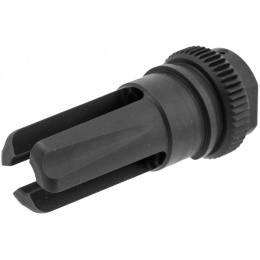 PTS Syndicate Airsoft 51T 14mm CW Flash Hider - BLACK