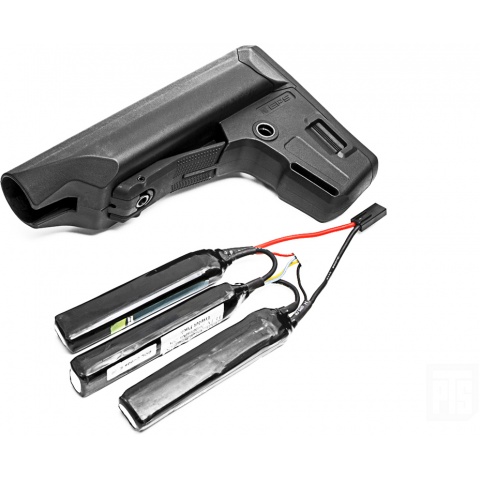 PTS Syndicate Airsoft EPS Enhanced Polymer Stock with Sling Mount