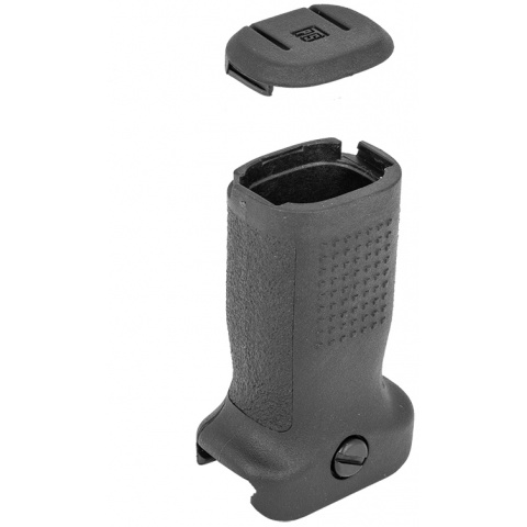 PTS Syndicate Airsoft Enhanced Polymer Vertical Foregrip - SHORT - BLACK