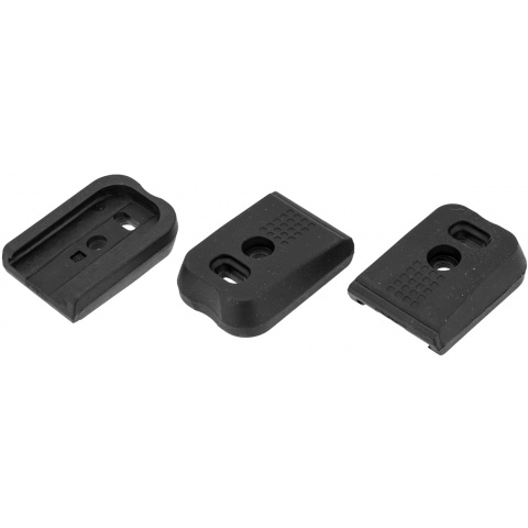 PTS Syndicate Airsoft Enhanced Shockplate for Glock Style Pistols - 3 Pack
