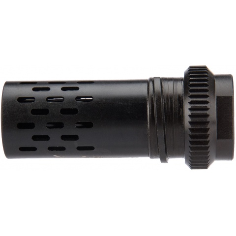 PTS Battlecomp 14mm CW 51.0 Airsoft Flash Hider - BLACK