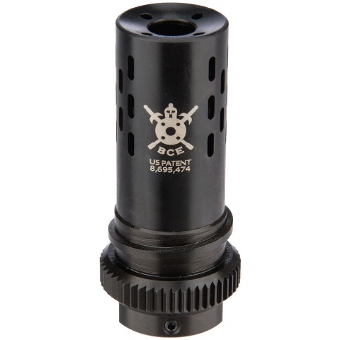 PTS Battlecomp 14mm CW 51.0 Airsoft Flash Hider - BLACK