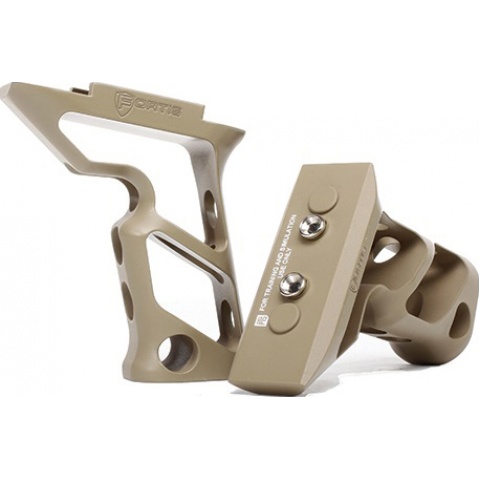PTS Airsoft Fortis Manfactured Shift Vertical Grip Rail Mount - DE
