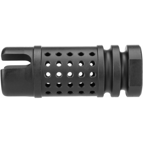 PTS Syndicate Airsoft Griffin M4SD-II Flash Compensator - 14mm CW