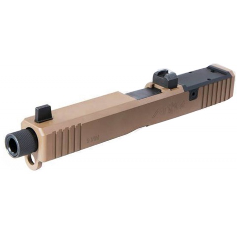 PTS Syndicate Airsoft Unity Tactical Atom Slide TM - DARK EARTH