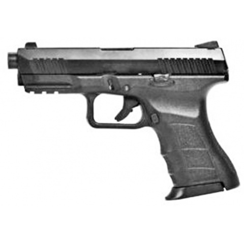 KWA Airsoft GBB Pistol ATP-C Compact with Accessory Rail - BLACK