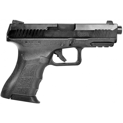 KWA Airsoft GBB Pistol ATP-C Compact with Accessory Rail - BLACK
