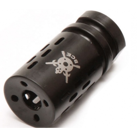 PTS Syndicate Battle Comp 1.0 14mm CW Flash Hider - BLACK