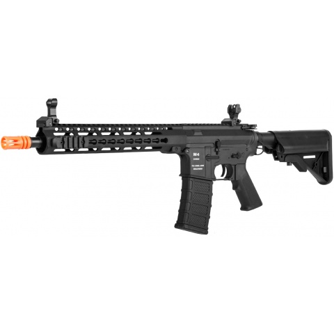 Classic Army Airsoft KM12 Skirmish Line M4 AEG Rifle - BLACK