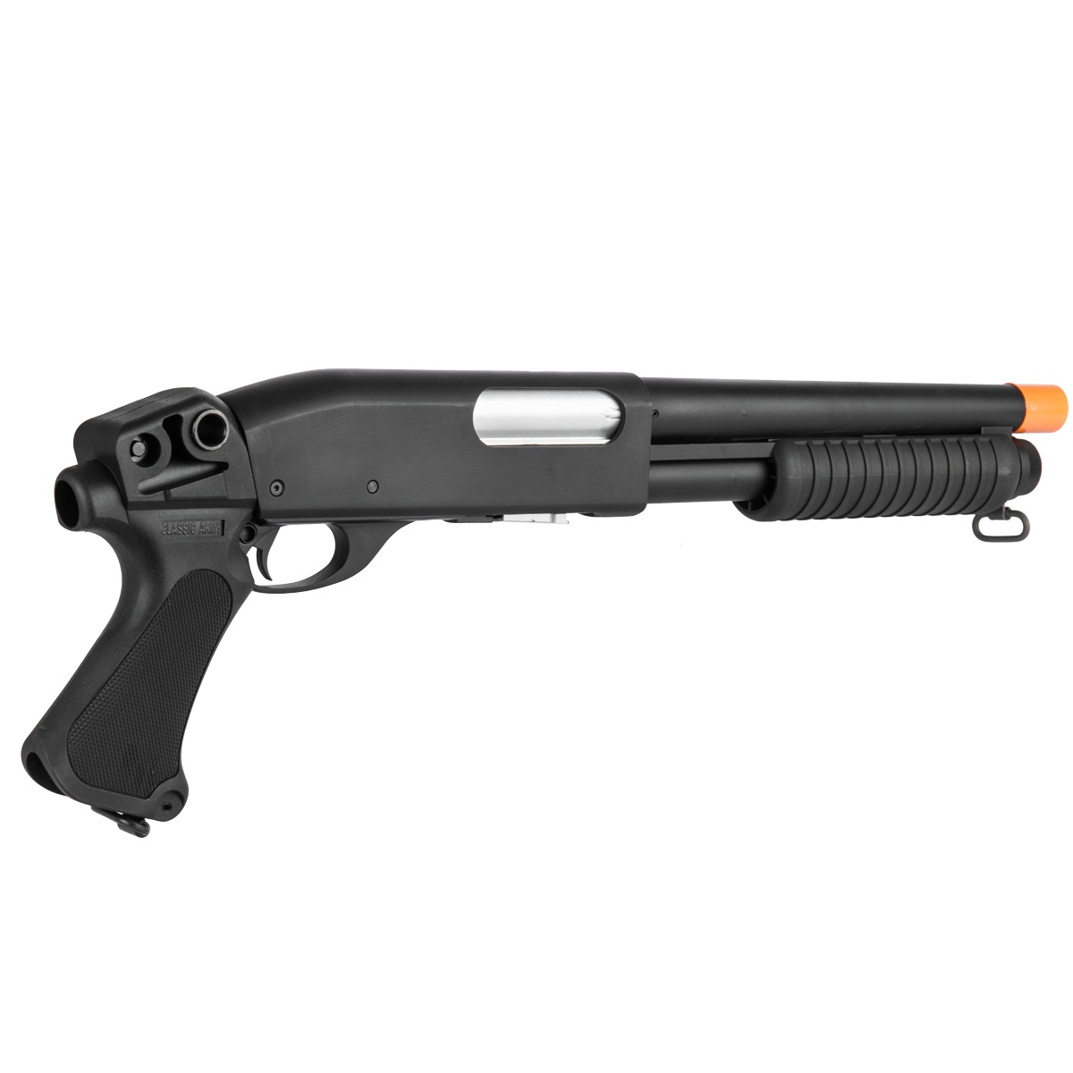 Classic Army Airsoft CA870 Breacher Spring Shotgun BLACK Airsoft