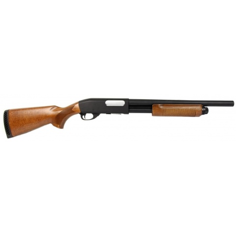 Classic Army Airsoft CA870 Police Spring Shotgun - REAL WOOD
