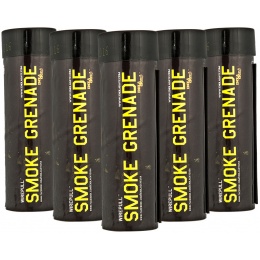 Enola Gaye Pack of 5 WP40 High Output Airsoft Wire Pull Smoke Grenade (Color: Yellow)