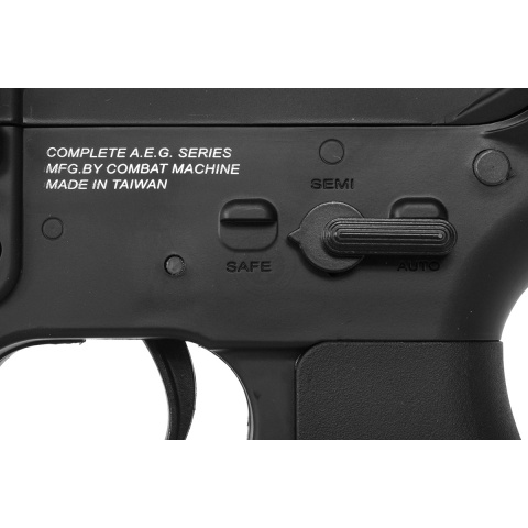 G&G Combat Machine M4 Raider Airsoft AEG Rifle - Black
