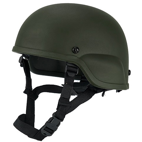 Lancer Tactical Airsoft CA-839G ACH 2000 Helmet - OD GREEN