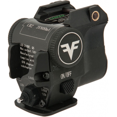Firefield Compact Shockproof Green Pistol Laser Light Combo