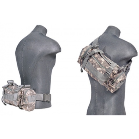 AMA Tactical Airsoft Buttpack w/ Adjustable Strap - ACU
