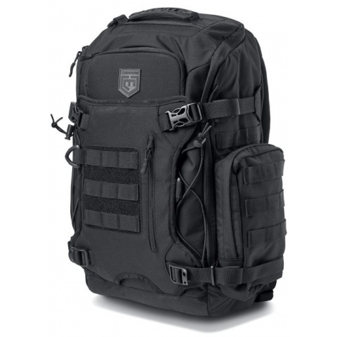 Cannae Legion Elite Day Backpack with Helmet Carry (Color: Black)