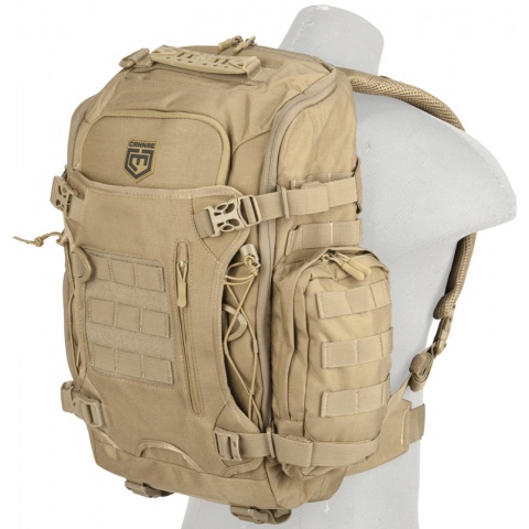 Cannae Legion Elite Day Backpack with Helmet Carry (Color: Coyote Tan)