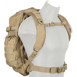 Cannae Legion Elite Day Backpack w/ Helmet Carry - COYOTE