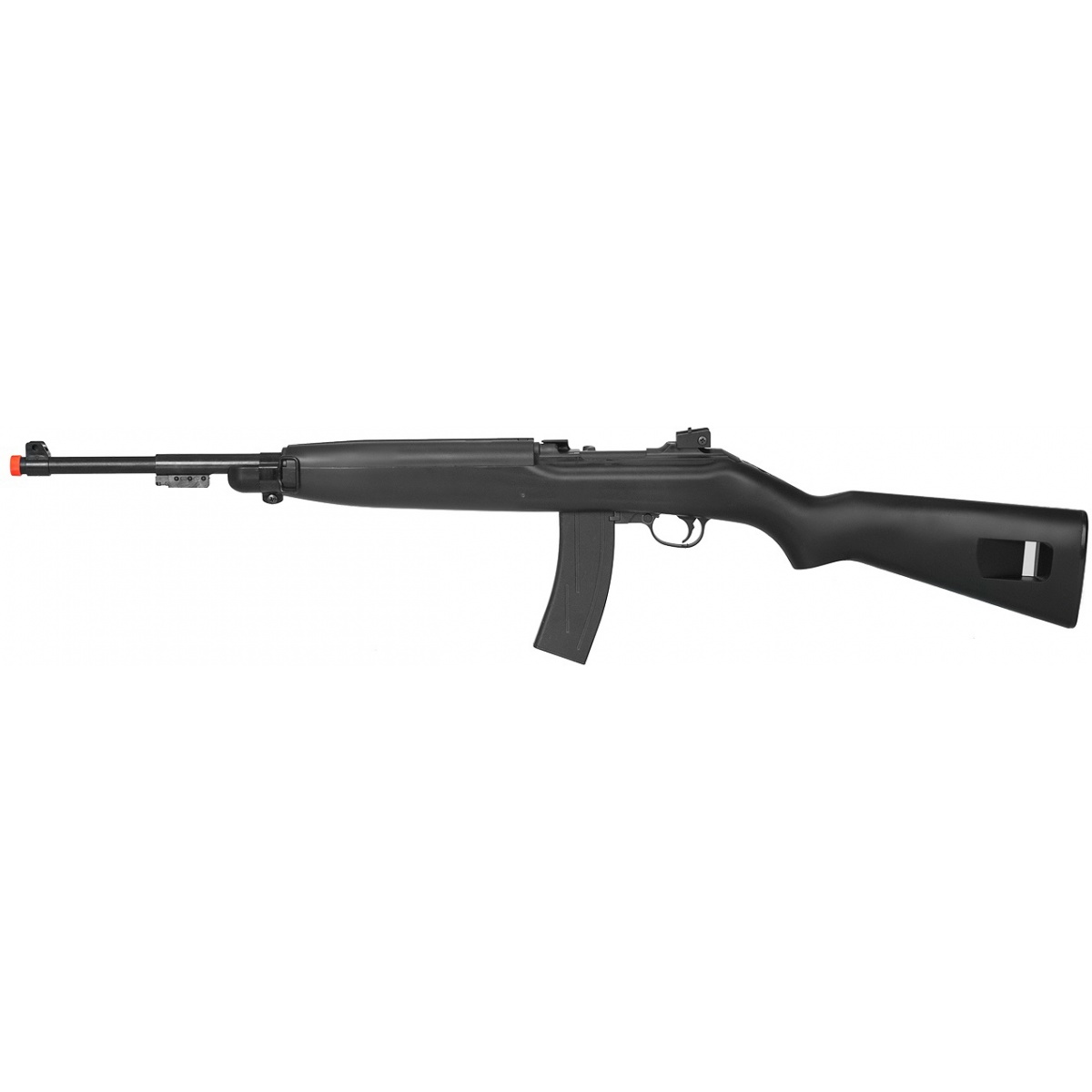 UK Arms Airsoft Spring Powered M1 Carbine Rifle BLACK Airsoft Megastore