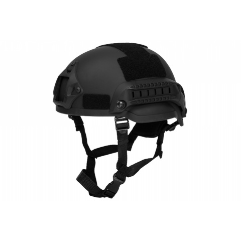 Lancer Tactical Airsoft MICH 2002 SF Type Helmet - BLACK