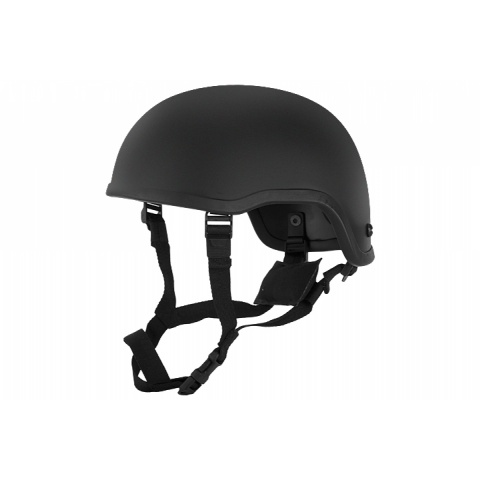 Lancer Tactical-CA-838B Airsoft Plastic Helmet - BLACK