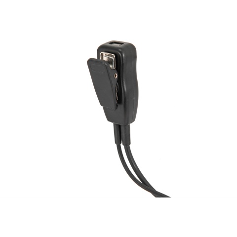 Code Red Watchman Lapel Soft Hook Microphone w/ PTT - MOTOROLLA 2 PIN